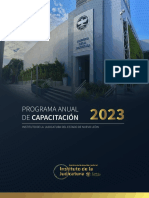 Plan Anual Formacion Inicial Capacitacion Continua 2023