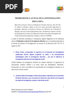 Lectura1 Problematic A Actual de La Investigacion Educativa