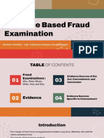 Materi Course - Evidence Based Fraud Examination
