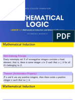 Lesson1.1 - Mathematical Induction and Binomial Theorem