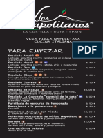 Español - Carta Los Napolitanos Rota