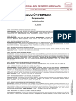 Boletín Oficial del Registro Mercantil de Almería