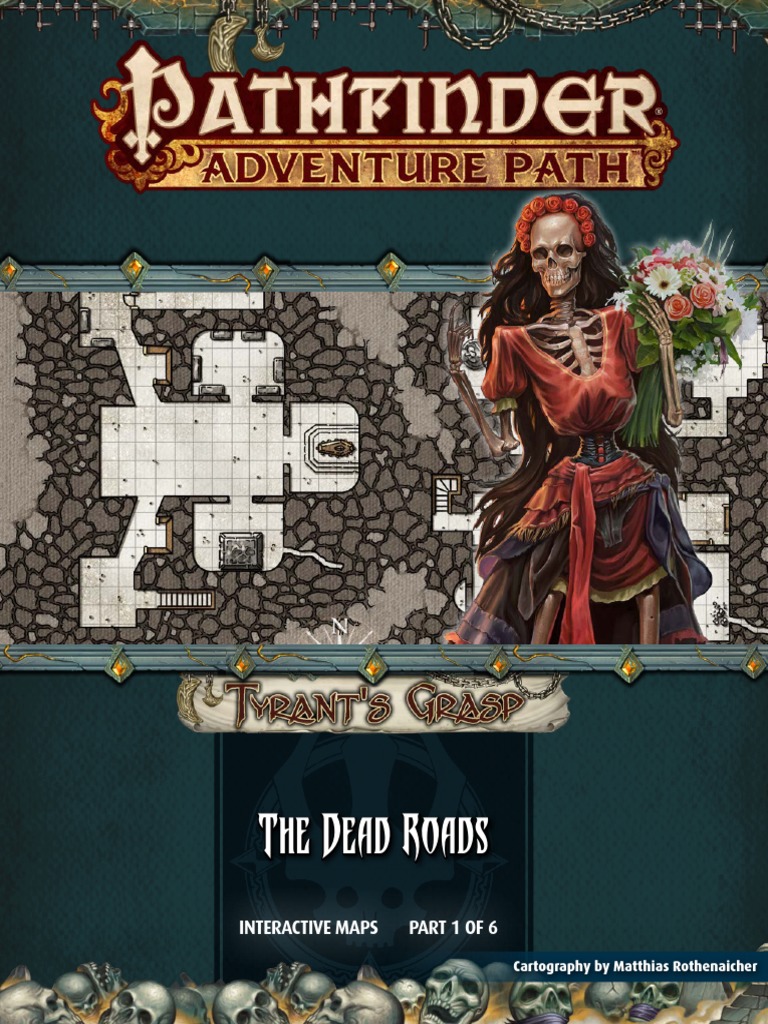 Tyrant's Grasp - 01 - The Dead Roads - Interactive Maps, PDF, Chess