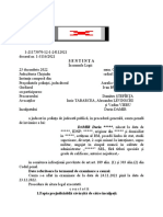 Dorin Damir A Fost Achitat În Dosarul de Șantaj Și Amestec În Înfăptuirea Justiției, În Privința Conducătorului Unei Agenții Imobiliare