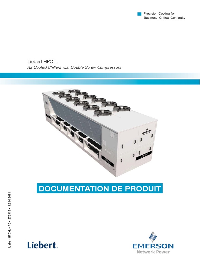 Réfrigérateurs Liebert HPC-L: Efficacité et Fiabilité | PDF ...
