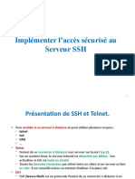 Partie6-Implémenter L'accès Sécurisé Au Serveur-SSH