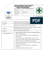 8.6.1 Ep 3 Sop Pemantauan Berkala Pelaksanaan Prosedur Pemeliharaan & Sterilisasi Instrumen