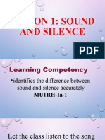 MUS1!19!20 Q1 L1 Sound and Silence