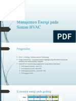 Manajemen Energi Pada Sistem HVAC