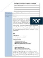 BASC-III Fiche