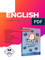 Peak English LGS 1. Dönem Değerlendirme Deneme Sınavı