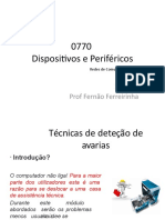 Dispositivos e Periféricos Internos - Avarias