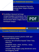 Dasar & Fungsi Pendidikan Nasional