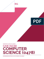 Pdfcaie Igcse Computer Science 0478 Theory v1 PDF