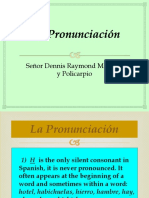 2 La Pronunciacion (Orig 6)