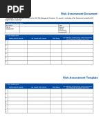 Riskassessmenttemplate