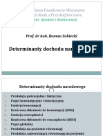 Wykład 3 Determinanty DN