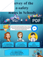 Survey of The E-Safety Rules in Schools