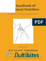 A Handbook of Parenteral Nutrition - Hospital and Home Applications (Nutribites)