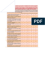 Evaluación Sobrecarga y Estrategias de Autocuidado (Cuidadores)