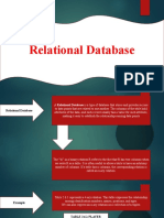 Relational Database