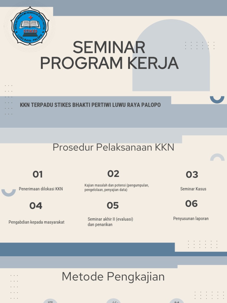 Program Kerja KKN STIKES Bhakti Pertiwi | PDF
