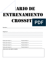 Plantilla Diario Crossfit