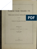 GETTY INST. - Die Romfahrt Kaiser Heinrich's VII Im Bildercyclus Des Codex Balduini Trevirensis - Berlin, 1881