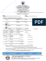 Caigdal Elementary School Diagnostic Test in MAPEH 6