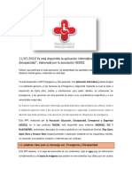 APP Emergencia y Discapacidad