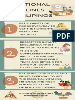 Final Nutritional Guidelines For Filipinos Infographic
