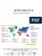 Diabetes Melitus: Dr. Ferdinandus S Kakiay, Sppd-Finasim