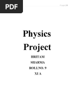 How To Write Physics Practical FIle | PDF | Experiment | Optics