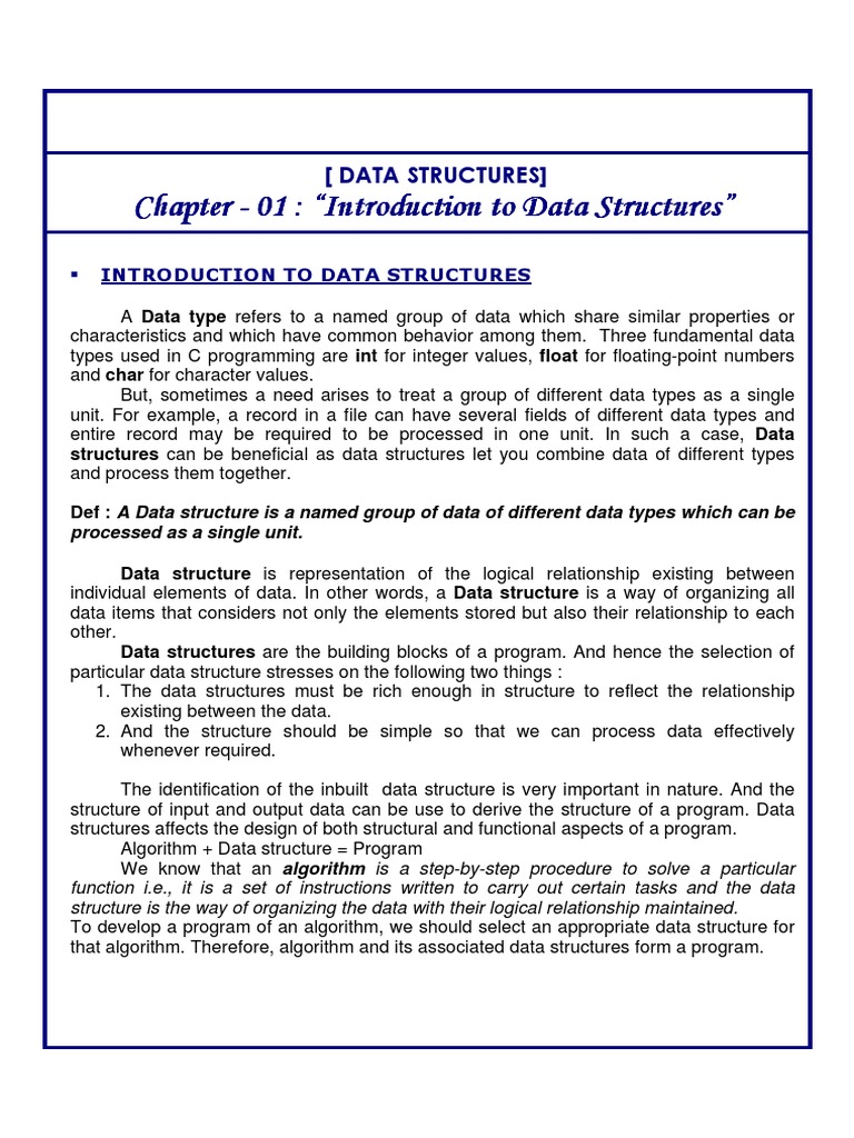 CSE132 Data Structures Lab Manual PDF Array Data Structure