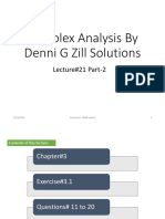 Exercise#3.1 Q# 11 To 20 Complex Analysis by Denni G Zill Solutions