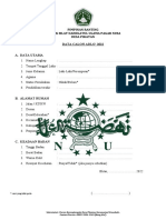 Formulir Pengesahan Pikatan