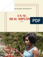 Un Si Beau Diplôme (Scholastique Mukasonga (Mukasonga Etc.)