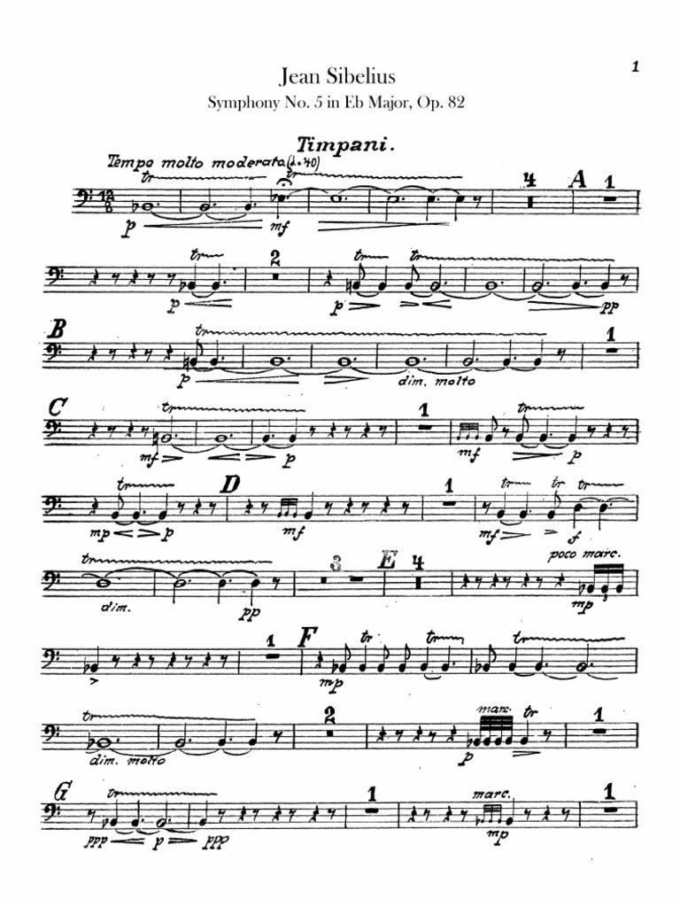 IMSLP49665 PMLP38348 Sibelius Sym5.Timpani PDF