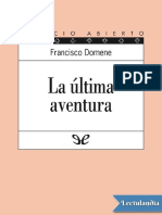 La Ultima Aventura - Francisco Domene