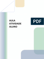 Aula Atividade Aluno