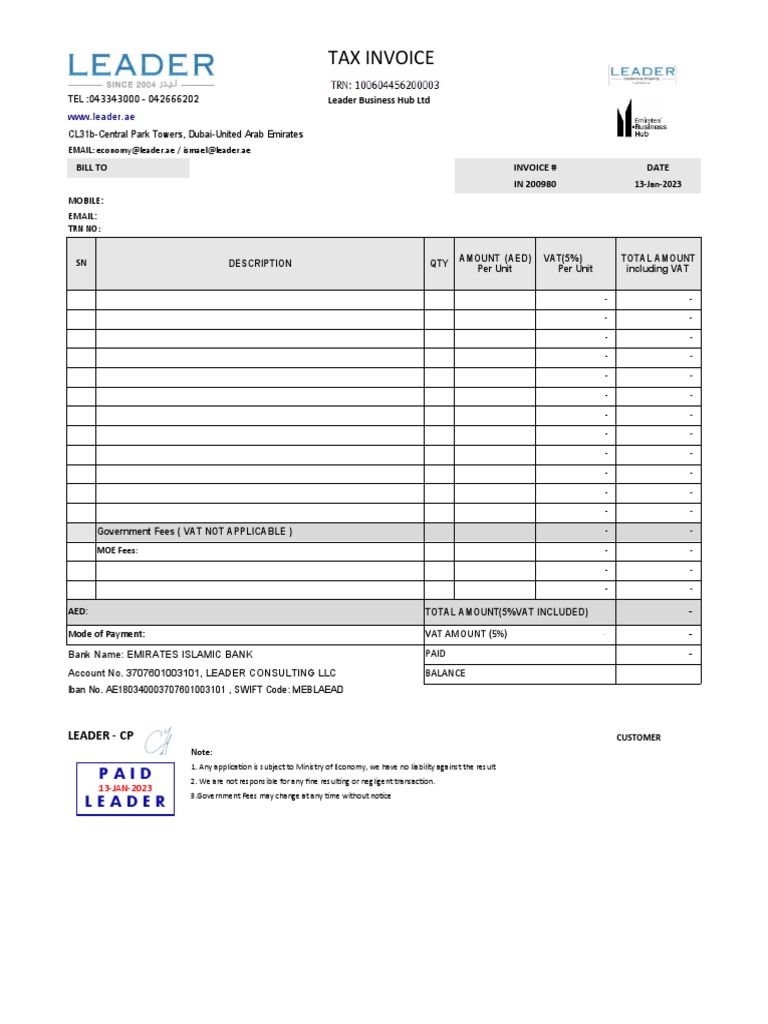 LBH 200980-201000 | PDF | Value Added Tax | Invoice