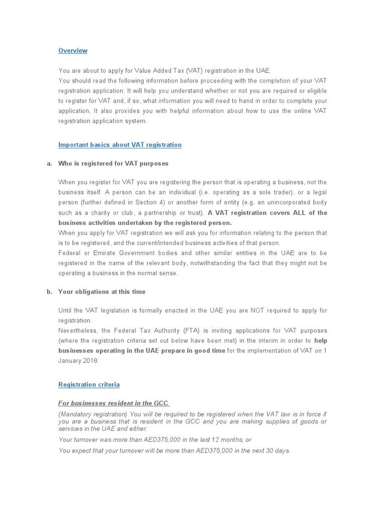 VAT Getting Started Guide PDF Value Added Tax Charitable