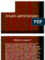 Insulin Administraion