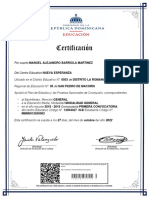 Certificado PDF