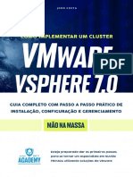 Laboratório VMware completo com Windows Server, Storage HP e Cluster