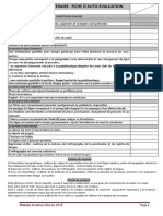 La Dissertation Commentaire Fiche Auto-Évaluation