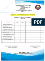 SCI Scoring Sheet