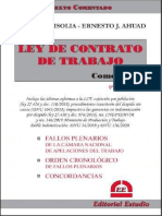 LEY DE CONTRATO DE TRABAJO COME - Julio Armando Grisolia - Ernest