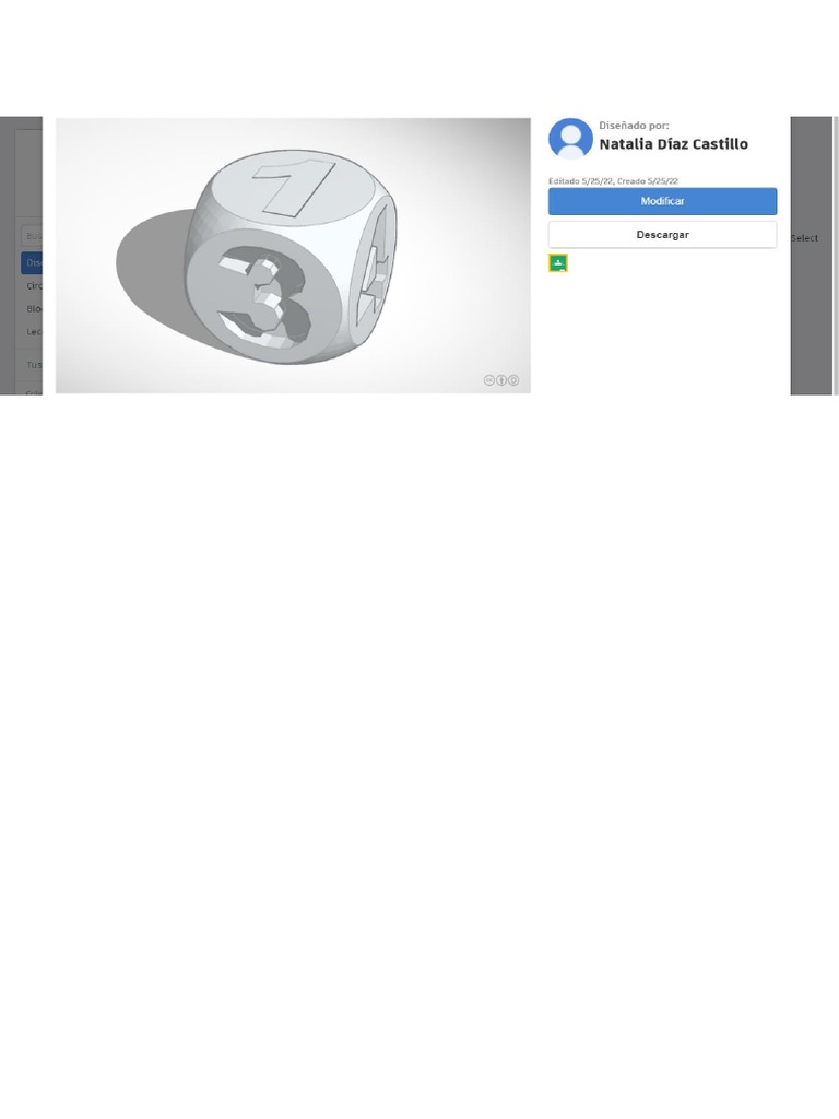 Tinkercad 01 | PDF