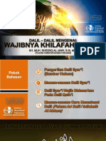 03 Dalil Wajibnya Khilafah Bag. 1